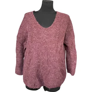 only Sweter Damski Stylowy Wygodny Ciepły Czerwony Rozmiar L - Swetry damskie - miniaturka - grafika 1