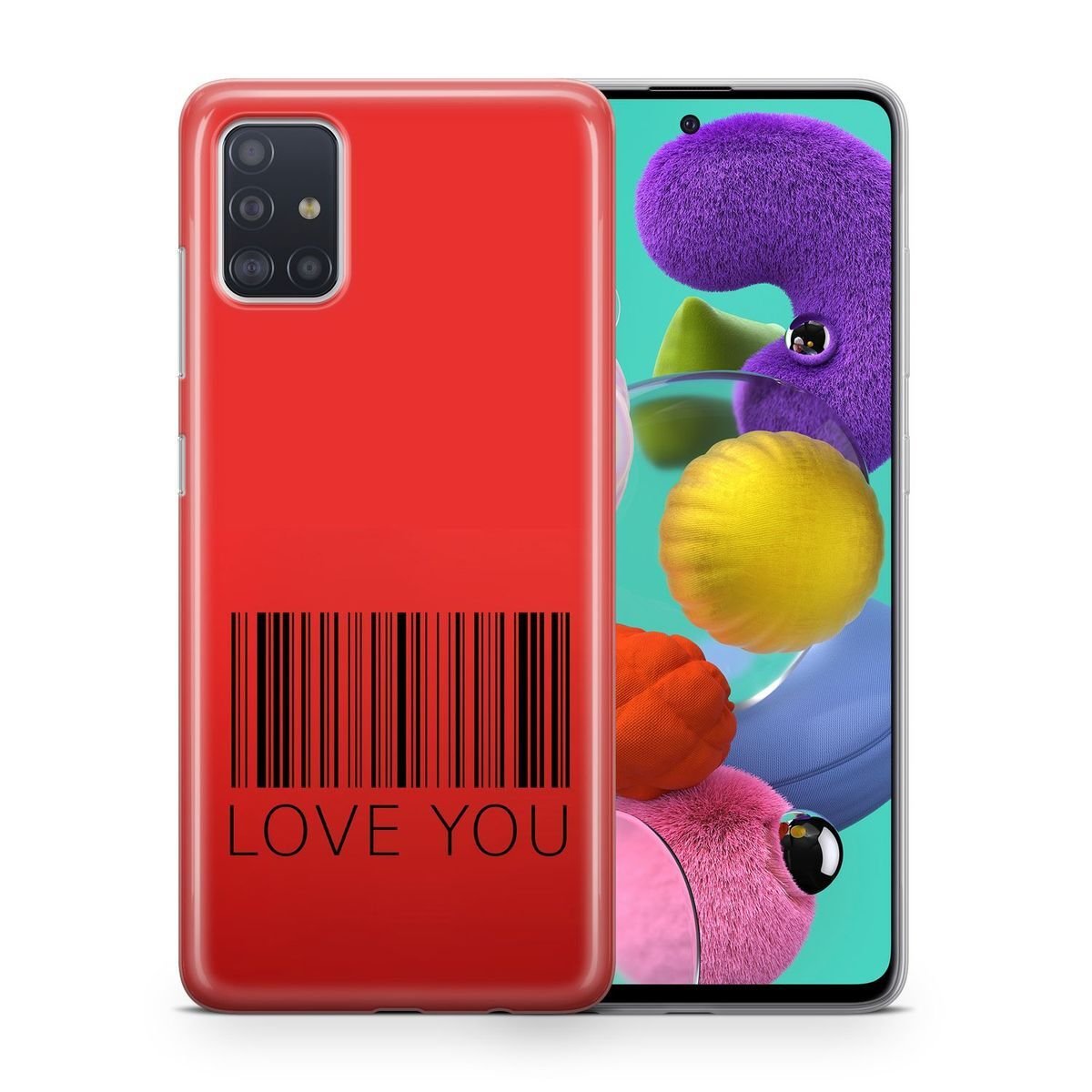 Etui na telefon komórkowy Pokrowiec ochronny na Samsung Galaxy S20 FE Etui Pokrowiec Torba Zderzak TPU, Model: Samsung Galaxy S20 FE, Wybierz projekt: Love You