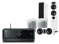 Kino domowe - Yamaha RX-V4A (czarny) + Tesi 5 + 7 + 2 x MusicCast 20 (biały) - miniaturka - grafika 1