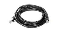 Kable miedziane - Goobay Cat5e UTP kabel sieciowy (2 X RJ45, 10 m) Czarny 4040849686450 - miniaturka - grafika 1