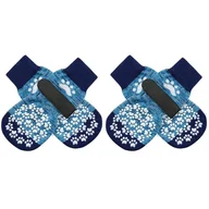 Skarpetki dla dzieci - EXPAWLORER Skarpety dla psów z uchwytami – dwustronne antypoślizgowe skarpety dla psów na podłogi z twardego drewna, zatrzymaj lizanie rannych łap, regulowane skarpetki z dodatkową przyczepnością dla - miniaturka - grafika 1