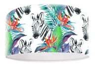 Lampy sufitowe - Macodesign Lampa wisząca Zebra tropiku foto-414-40, 60 W - miniaturka - grafika 1