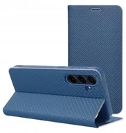 Etui i futerały do telefonów - Kabura LUNA Book Carbon do XIAOMI Redmi 15C niebieski - miniaturka - grafika 1