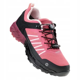 Damskie buty z membraną Hi-Tec Holt różowe 38 - Buty trekkingowe damskie - miniaturka - grafika 1