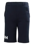 Spodenki damskie - Helly Hansen Szorty dresowe "Logo" w kolorze granatowym - miniaturka - grafika 1