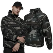 Odzież taktyczna i umundurowanie - Kurtka BRANDIT Kangurka Summer Windbreaker Darkcamo 5XL - miniaturka - grafika 1