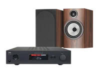 Zestawy stereo - NAD C368 (czarny) + 706 S3 (mokka) - miniaturka - grafika 1