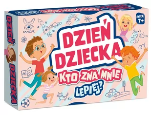Dzień Dziecka. Kto zna mnie lepiej? - Kangur - Gry planszowe - miniaturka - grafika 1