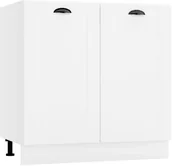 Szafki kuchenne - Szafka kuchenna stojąca 80 ADELE D80 biała mat STOLKAR - miniaturka - grafika 1