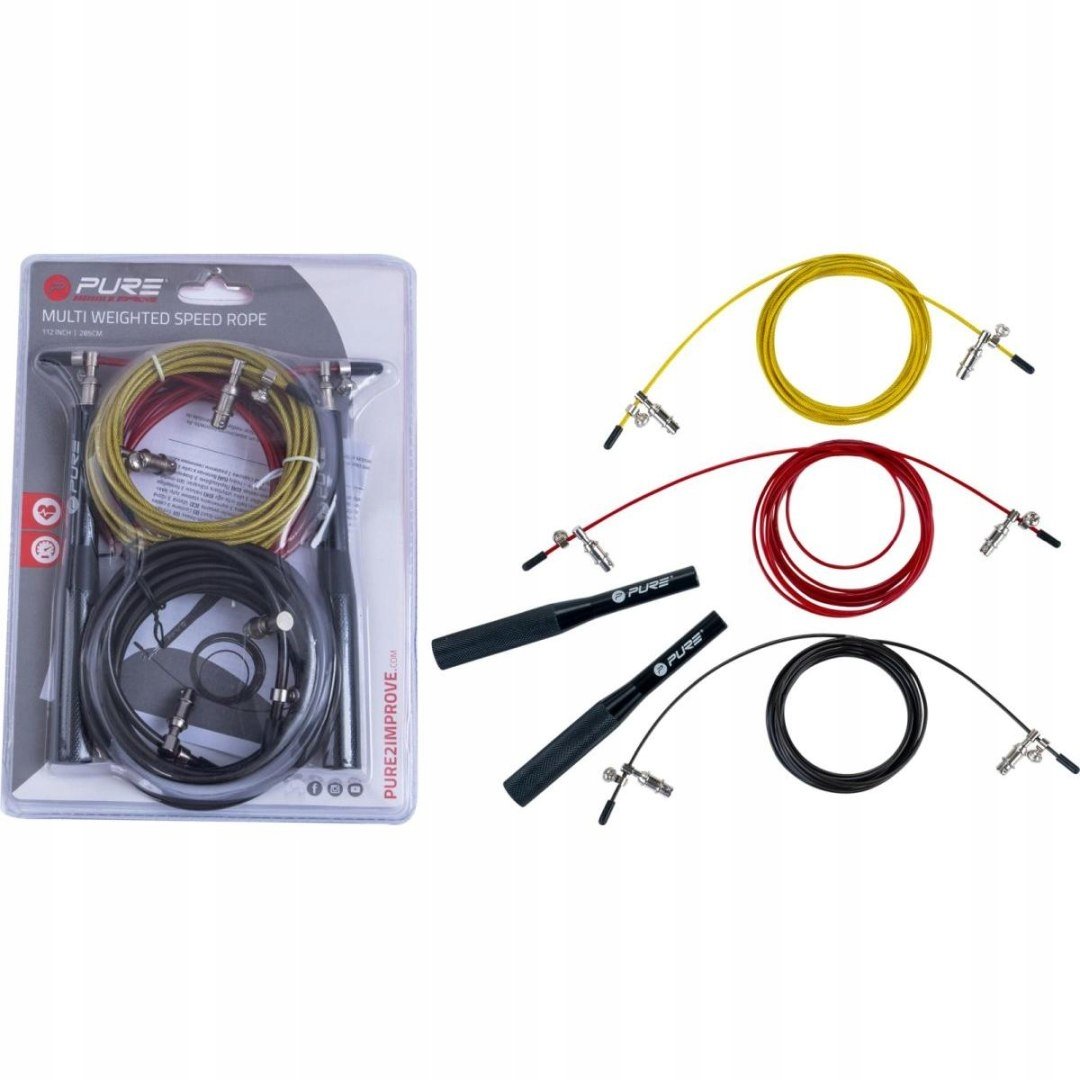 Speed Rope pure2i mprove Vario. , wielokolorowa, 1 p2i200510