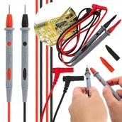 Multimetry - PRZEWODY POMIAROWE KABLE DO MIERNIKA MULTIMETRA 10A 1000V 103cm - miniaturka - grafika 1