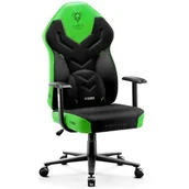 Fotele gamingowe - Diablo Chairs Chairs Fotel X-Gamer 2.0 L  Czarno-zielony - miniaturka - grafika 1
