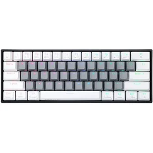 Delux KM33 BT RGB szaro-biała - Klawiatury - miniaturka - grafika 1