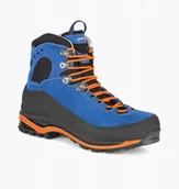 Buty trekkingowe męskie - Buty trekkingowe męskie Aku U'S SUPERALP V-LIGHT GTX, blue/ orange, 42.5 - miniaturka - grafika 1