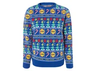 Swetry damskie - esmara® Sweter damski świąteczny z kolekcji Lidla (S (36/38), Niebieski) - miniaturka - grafika 1