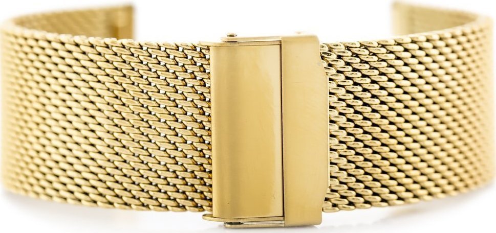 Bransoleta Pacific M8 - siatka HQ - złota 24mm