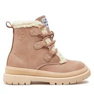 Buty dla dziewczynek - Botki Garvalin 231560-C Różowy - miniaturka - grafika 1