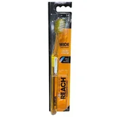 Pasty do zębów - Reach Complete Care Toothbrush Wide Ultra Soft, Yellow - miniaturka - grafika 1