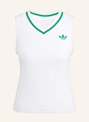 Bluzki damskie - Adidas Tank Top Tennis Climacool Tank Pro weiss - adidas - miniaturka - grafika 1