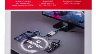UNITEK PRZEŁĄCZNIK USB-C 4K 144HZ, DWUKIERUNKOWY - Kable - miniaturka - grafika 8