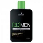 Szampony dla mężczyzn - Schwarzkopf 3DMen szampon przeciwłupieżowy dla mężczyzn 250ml - miniaturka - grafika 1