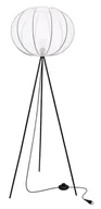 Lampy stojące - Biała nowoczesna lampa podłogowa z abażurem W7-C15 - miniaturka - grafika 1