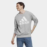 Bluzy sportowe męskie - Bluza męska adidas Essentials French Terry Big Logo - miniaturka - grafika 1