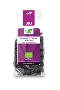 Bio Planet − Morwa czarna suszona − 100 g - Zdrowa żywność - miniaturka - grafika 1
