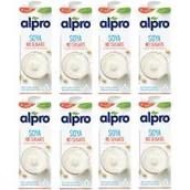 Napoje roślinne - Alpro Napój Sojowy Bez Cukru Zgrzewka 8 x 1 l - miniaturka - grafika 1