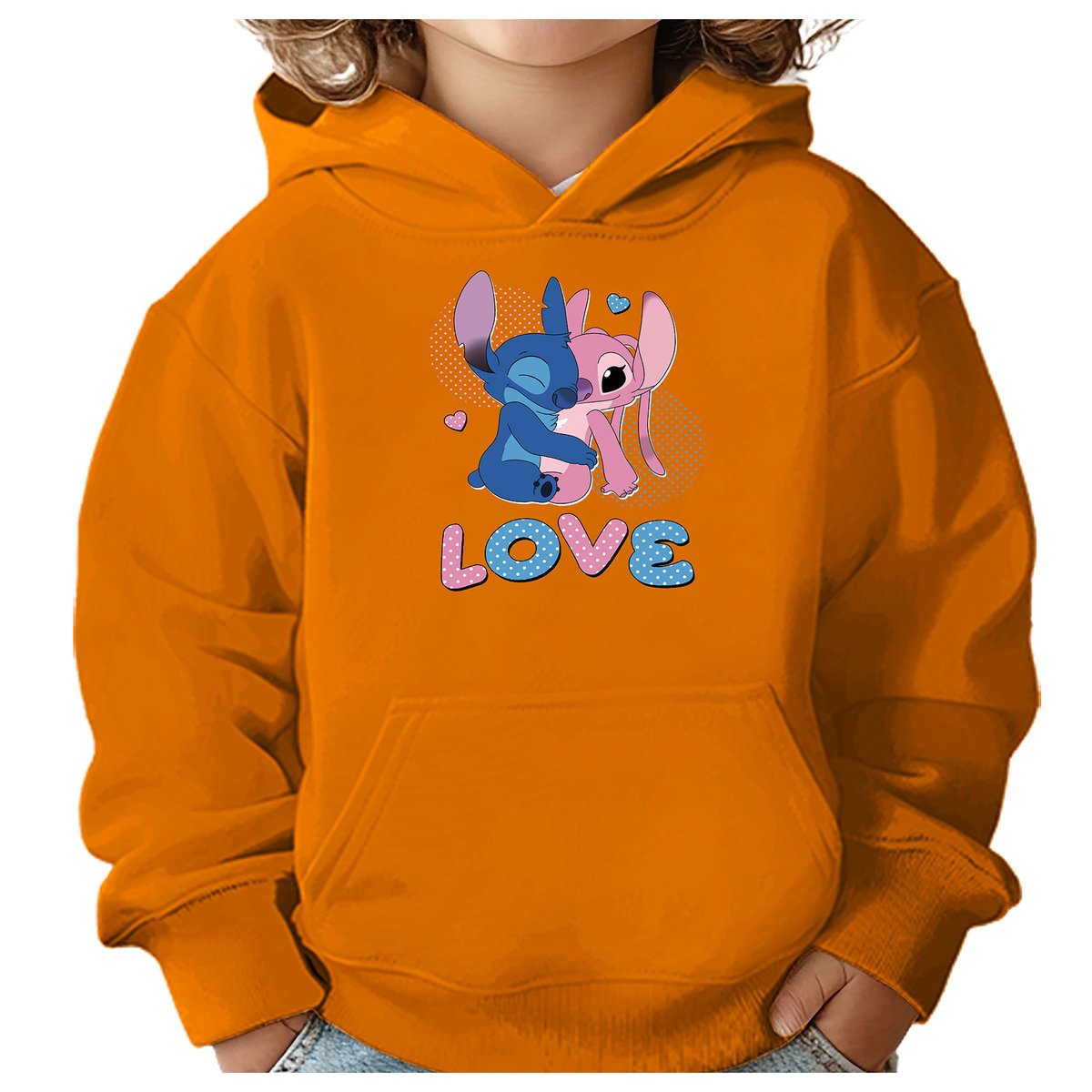 BLUZA DZIECIĘCA STITCH LOVE 110-116 DLA DZIEWCZYNKI CHŁOPCA PREZENT