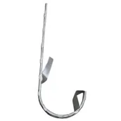 Rynny i akcesoria - Uchwyt Rynny Prosty 150MM Ocynkowany - miniaturka - grafika 1