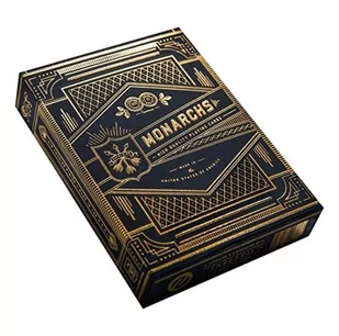 Karty Monarchs Deck Czarne - Gry karciane - miniaturka - grafika 1