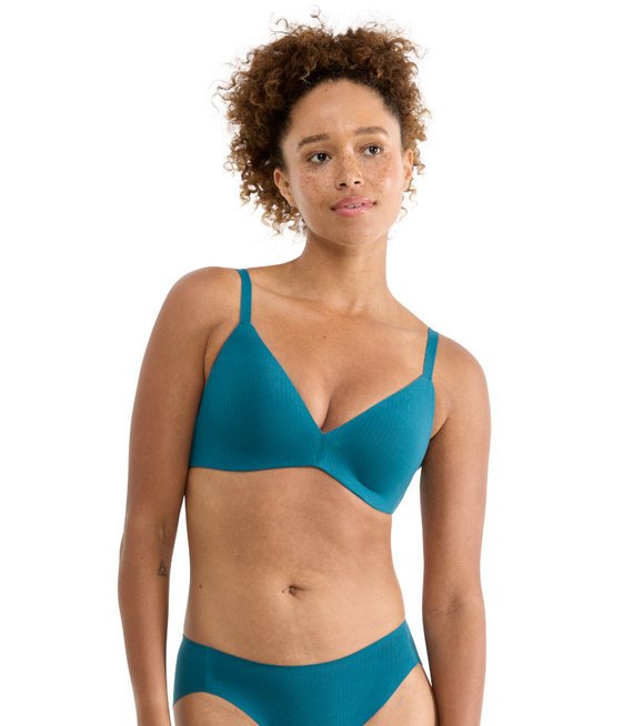 Biustonosz usztywniany push-up sloggi ZERO Feel Pure THE UP P-XL