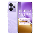 Telefony komórkowe - Realme 14T 5G 8/256GB Fioletowy - miniaturka - grafika 1