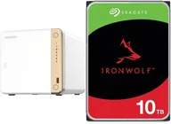 Serwery plików NAS i macierze dyskowe - Serwer plików Qnap TS-462-4G + Seagate IronWolf 10TB ST10000VN000 - miniaturka - grafika 1