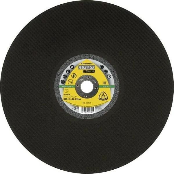 Klingspor TARCZA DO CIĘCIA METALU 356*4,0*32 A924SX Special DO SZYN KOLEJOWYCH K353096
