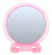 Lusterka do makijażu - LUSTERKO DWUSTRONNE Kosmetyczne 15cm Lustro Łazienkowe Do Makijażu A960 - miniaturka - grafika 1