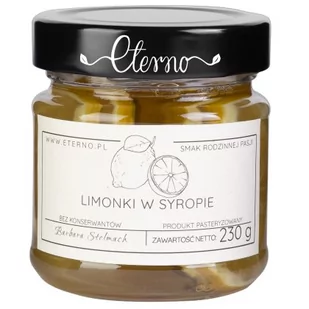 Eterno - Limonki w syropie 230g - Owoce w puszkach i słoikach - miniaturka - grafika 1