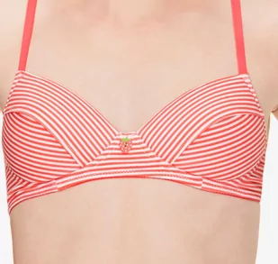 BIUSTONOSZ KEY TBC-039 A8 (kolor koral, rozmiar 75AA) - Biustonosze - miniaturka - grafika 1