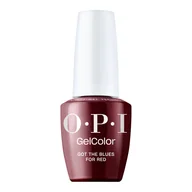 Lakiery hybrydowe - OPI Gel Color Intelli-Gel System, lakier hybrydowy, got the blues for red, 15ml - miniaturka - grafika 1
