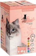 Mokra karma dla kotów - Pakiet próbny catz finefood filety, 6 x 85 g - Pakiet próbny - miniaturka - grafika 1