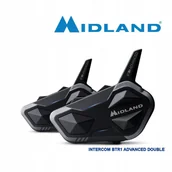 Interkomy - Interkom motocyklowy BTR1 Advanced TWIN - miniaturka - grafika 1