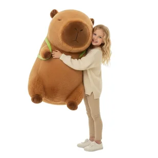 Duża Maskotka Pluszak Poduszka Zabawka Kapibara 90cm - Maskotki i pluszaki Duża Maskotka Pluszak Poduszka Zabawka Kapibara 90cm - Maskotki i pluszaki - miniaturka - grafika 1
