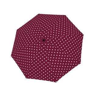 Hit Mini Dots Red - damski parasol składany - Parasole - miniaturka - grafika 1