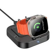 Ładowarki do telefonów - Ładowarka Indukcyjna 3w1 HOCO CQ16A Apple Watch iPhone Słuchawki - miniaturka - grafika 1