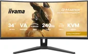 Monitory - iiyama G-MASTER GCB3486WQSCP-B1 34" 1440x3440 4K Ultra HD Czarny - miniaturka - grafika 1
