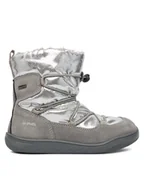 Buty dla dziewczynek - Primigi Śniegowce GORE-TEX 8915222 S Srebrny - miniaturka - grafika 1
