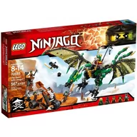 Klocki - LEGO Ninjago Zielony smok 70593 - miniaturka - grafika 1