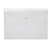 Teczki i skoroszyty - D.rect Teczka na zatrzask 5530 A4 - bezbarwna 007530 - miniaturka - grafika 1