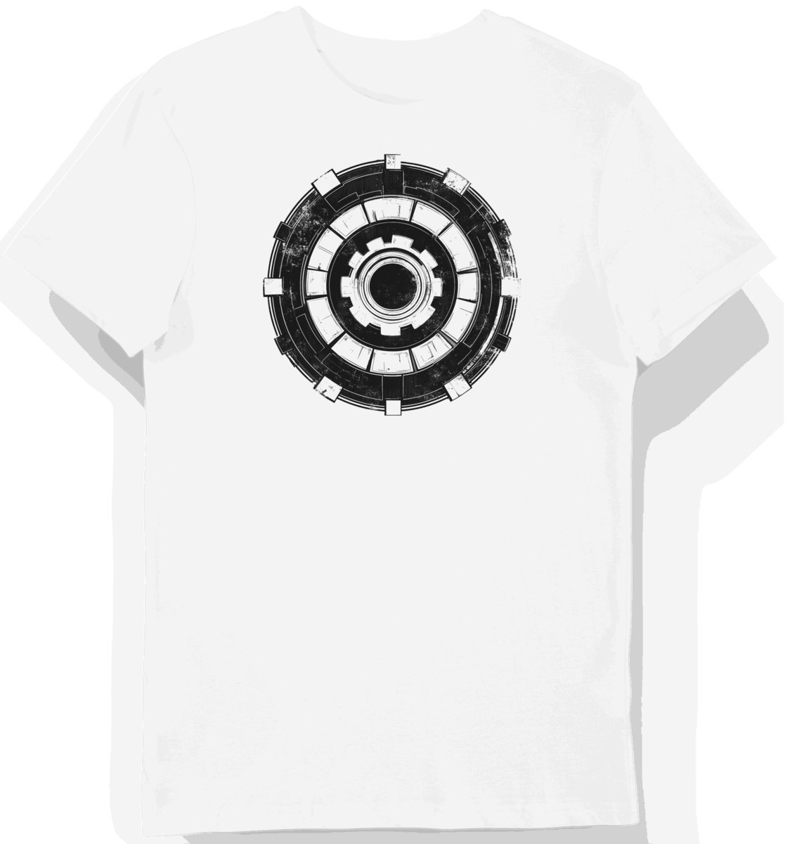 Koszulka męska biała z motywem zespołu e-sportowego 5855 3XL